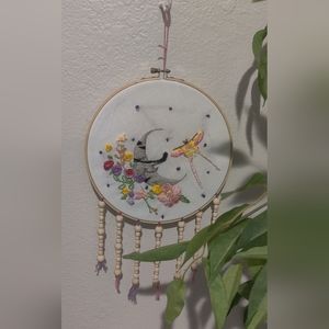 Hand embroidery wall decor